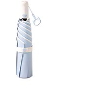 KRAGO Umbrella Meow folding mini fully automatic blue - Umbrella