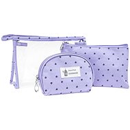 Kufryplus Bag set TB14431 purple - Make-up Bag