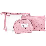Kufryplus Bag set TB14433 pink - Make-up Bag