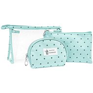 Kufryplus Bag set TB14435 light blue - Make-up Bag