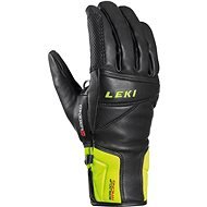 Leki Worldcup Race Speed 3D, black-lemon 9,5 - Ski Gloves