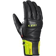 Leki Worldcup Race Speed 3D, black-lemon - Ski Gloves