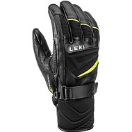 Leki Griffin S, black-yellow 10 - Ski Gloves