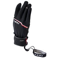 Leki Tour Precision Plus V black-chrome-red 11 - Ski Gloves