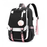 LIVEFY Aura 1 with USB cable, black - Backpack