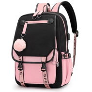 LIVEFY Aura 1 with USB cable, pink - Backpack