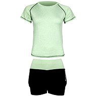 Merco Runner Short 2W fitness sada zelená L - Set oblečenia