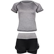 Merco Runner Short 2W fitness set grey XXL - T-Shirt