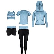 Merco Runner 5W fitness set lake S - T-Shirt