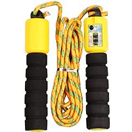 Merco JR 34 adjustable length, yellow, 6 pcs - Skipping Rope