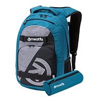 Meatfly Exile 4 Backpack, E  + Pencil Case for Free - City Backpack
