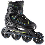 NILS EXTREME NA1128 BLACK AND GREEN ROLLER SKATES - Roller Skates