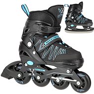 NILS EXTREME NH11912 A BLUE 2IN1 SIZE M(35-38) SKATES - Roller Skates