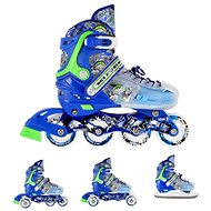 NILS EXTREME NH18122 BLUE ROLLER SKATES NILS 4IN1 - Roller Skates