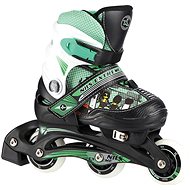 NILS EXTREME NJ 9128 AND GREEN CHILDREN'S ROLLER SKATES - Roller Skates