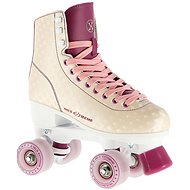 NILS EXTREME NQ14110 CREAM SIZE 37 QUAD ROLLER SKATES - Roller Skates