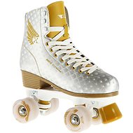 NILS EXTREME NQ14198 GOLD SIZE 41 QUAD ROLLER SKATES - Roller Skates