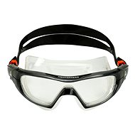 Swimming goggles Aqua Sphere VISTA PRO clear glass, grey/black - Swimming Goggles