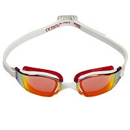 Aqua Sphere XCEED RED titanium swimming goggles. Mirrored lenses, black - Swimming Goggles
