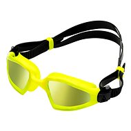 Swimming goggles Aqua Sphere KAYENNE PRO titanium. mirrored lenses, yellow - Swimming Goggles
