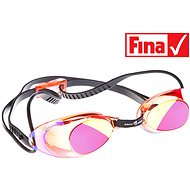 MAD WAVE LIQUID RACING Black - Swimming Goggles