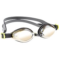 MAD WAVE AQUA MIRROR Black - Swimming Goggles