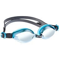 MAD WAVE AQUA MIRROR Azure - Swimming Goggles