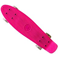 Master Penny Board Plastic 22" with lighted wheels, pink - Penny Board