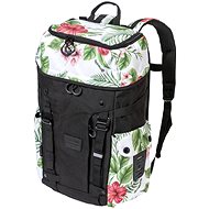 Meatfly Scintilla, White Tropical / Black, 26 l - City Backpack