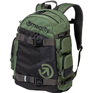 Meatfly Wanderer, Dark Olive / Black, 28 l - City Backpack