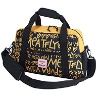 Meatfly Mavis X Pura Vida, Yellow/Black - Travel Bag