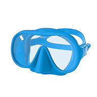 Dive Team Mask FRAMELESS antifog, blue - Diving Mask