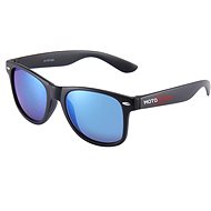 Motoplace Greed, black, matt-blue - Sunglasses