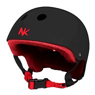 Nokaic Helmet Grey-Red S - Bike Helmet