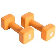 Pure2Improve Dumbbell cast iron Neoprene P2I, set 2 × 4 kg - Dumbell