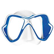 Mares X-Vision Ultra LiquidSkin, bílá/modrá - Diving Mask