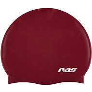 RAS Silikonová čepička, červená - Bathing Cap