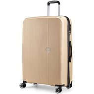 Rock Hudson TR-0267/3-L PP, champagne - Suitcase