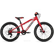 Rock Machine Blizz 20 MD Gloss Red/White/Black 20 × 10.0" - Children's Bike
