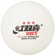 DHS*** table tennis balls CELL FREE DUAL ***40mm pack 10 pcs - Table Tennis Balls
