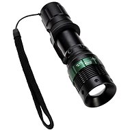 Solight LED metal flashlight, black - Flashlight