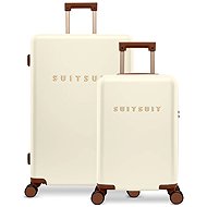 SUITSUIT® Serenity Whisper White 2 pcs - White - Case Set
