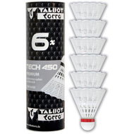 Talbot Torro Tech 450 Fast 6 ks bílé - Shuttlecock