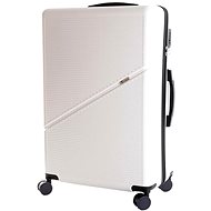 T-class - Large travel case 2219, white, XL - Suitcase