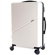 T-class - Medium suitcase 2219, white, L - Suitcase
