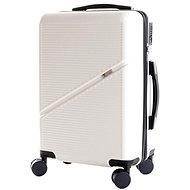 T-class - On-board travel case 2219, white, M - Suitcase