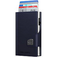 Tru Virtu Click & Slide vegan Bio Apple dark blue - Wallet
