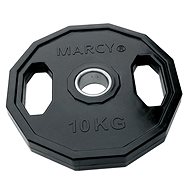 Tunturi Olympic disc, rubberized, 10 kg, square - Gym Weight