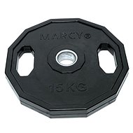 Tunturi Olympic disc, rubberized, 15 kg, square - Gym Weight