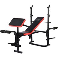 SISCOM Multifunkční skládací posilovací lavice, stojany, modlitebník - Fitness Bench